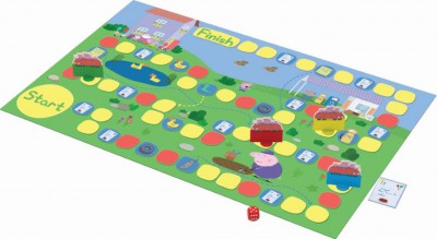 peppa pig snakes and ladders argos