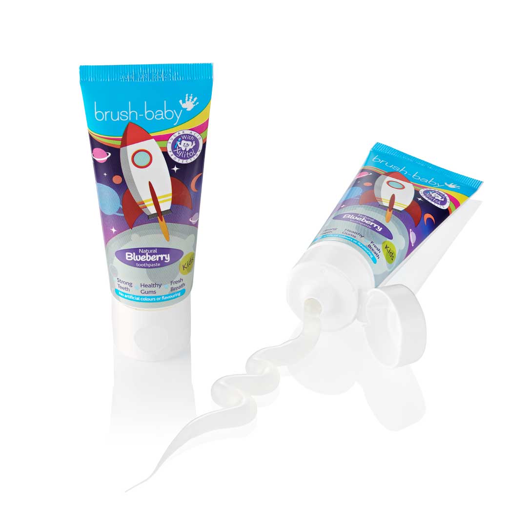 Brush Baby Jett Rocket’s Blueberry Toothpaste | Bizziebaby